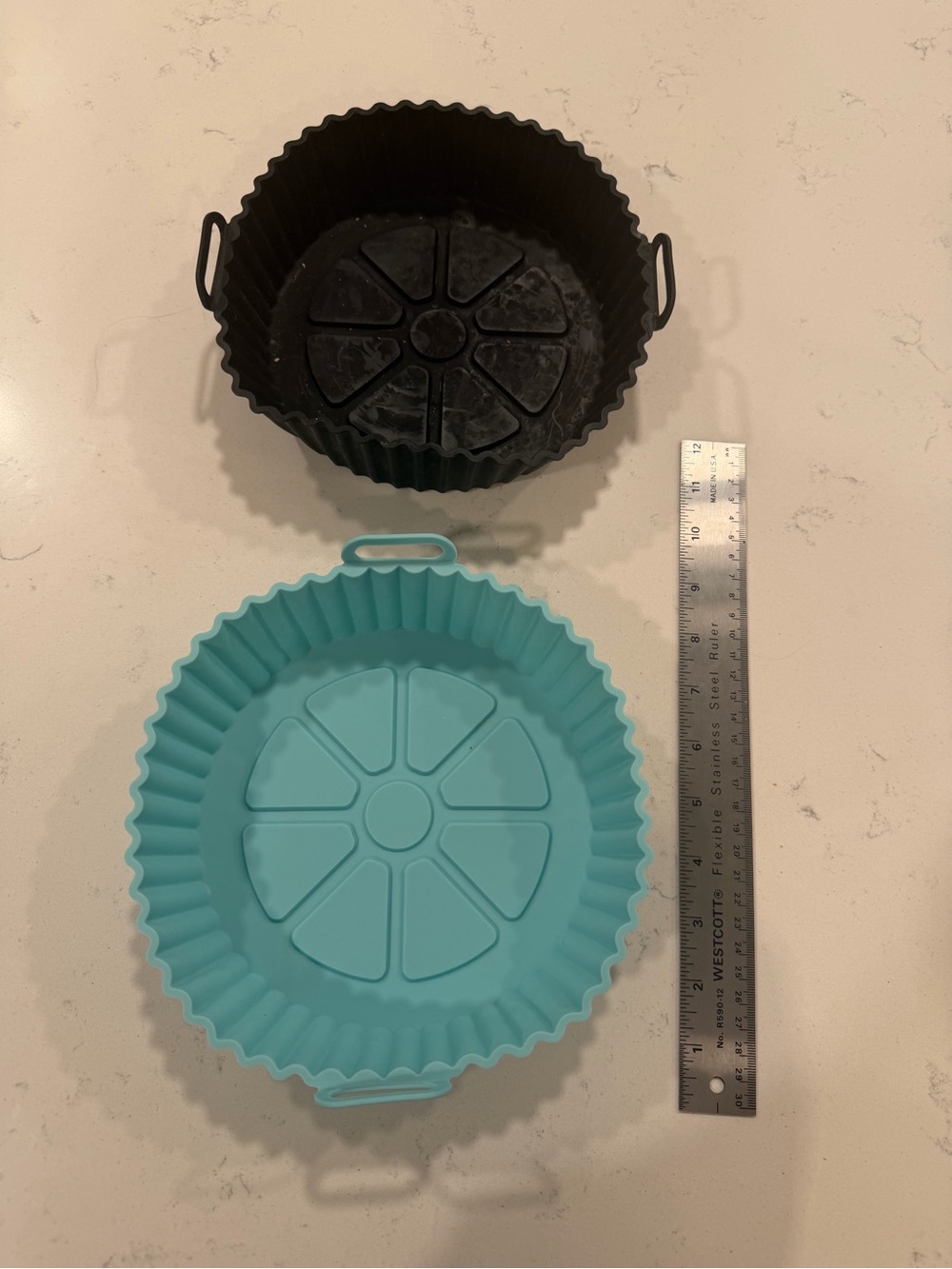 2 Silicone Air Fryer Liners